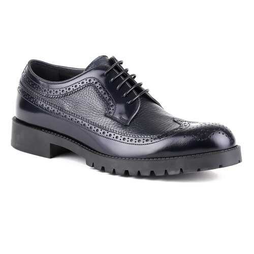 Полуботинки мужские GIAMPIERONICOLA 39103A синие 41.5 RU в Wildberries