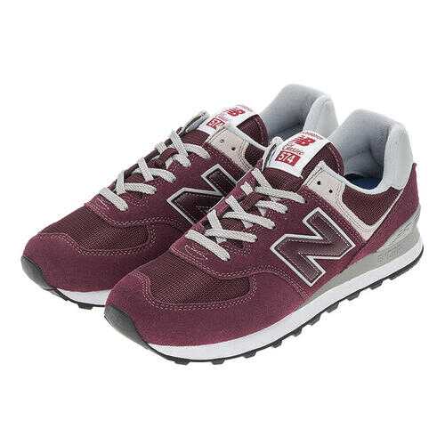 Мужские кроссовки New Balance ML574EGB/D фиолетовые/красные/серые 43 в Wildberries