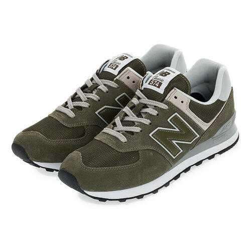 Мужские кроссовки New Balance ML574EGO/D хаки/серые 44.5 в Wildberries