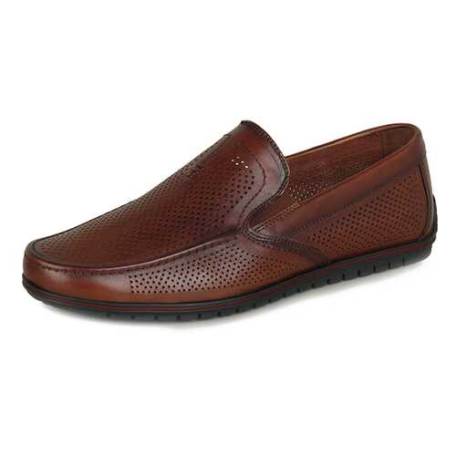 Мокасины мужские Alessio Nesca DSR2020-15 коричневые 40 RU в Wildberries