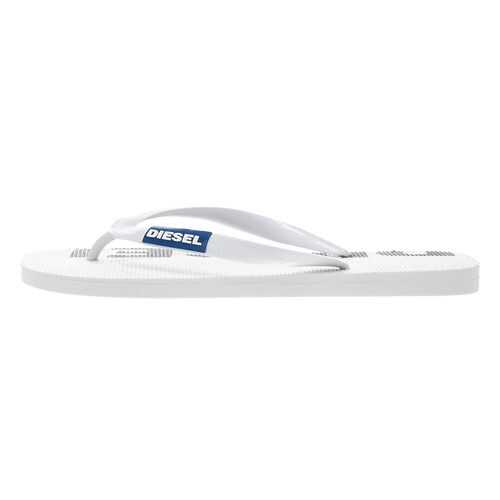 Шлепанцы мужские DIESEL Y01938 P2294 белые 40 IT в Wildberries