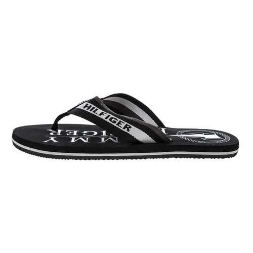 Шлепанцы мужские Tommy Hilfiger FM0FM02693 серые 41 US в Wildberries