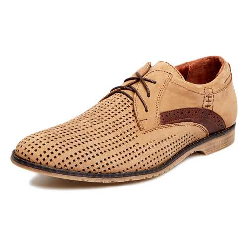 Туфли мужские Alessio Nesca 32606740 бежевые 44 RU в Wildberries
