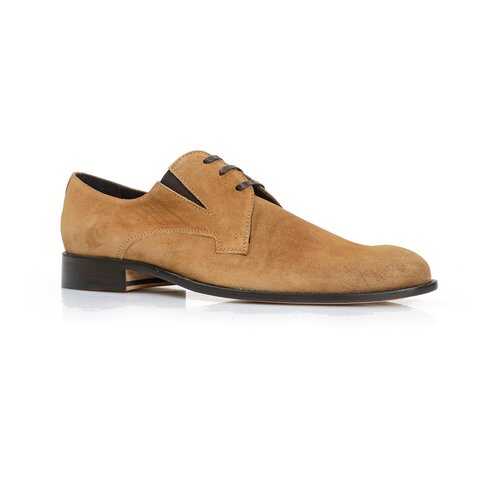Туфли мужские GOLD BROTHERS SS15-112 FRENCH коричневые 40 RU в Wildberries