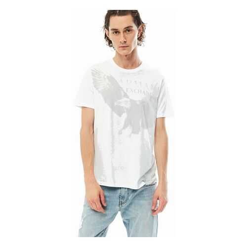 Футболка мужская Armani Exchange 3HZTAL ZJA5Z 1100 белая L в Wildberries