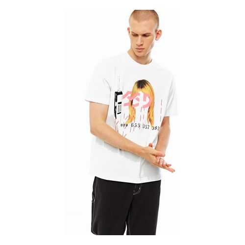 Футболка мужская DIESEL 00SEFV 0091A белая S в Wildberries
