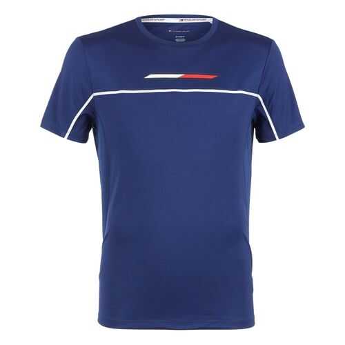 Футболка мужская Tommy Sport S20S200374 синяя M в Wildberries
