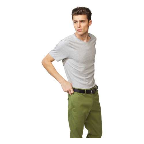 Футболка мужская United Colors of Benetton CCC_3U53J1F15 серая XL в Wildberries