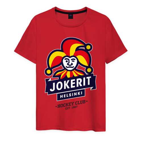 Футболка мужская ВсеМайки 1666983 красная XXXL в Wildberries