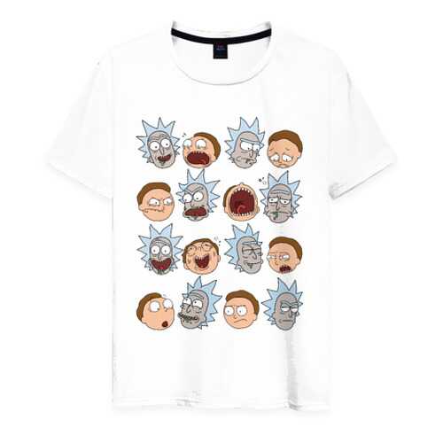 Футболка мужская ВсеМайки 1853017 белая XXXL в Wildberries