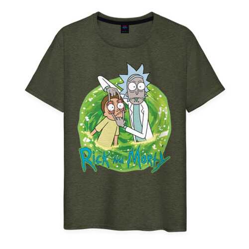 Футболка мужская ВсеМайки 1853039 хаки XL в Wildberries
