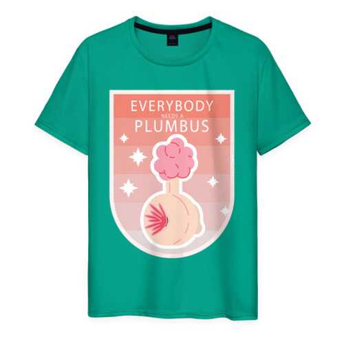 Футболка мужская ВсеМайки 1856971 зеленая XXXL в Wildberries