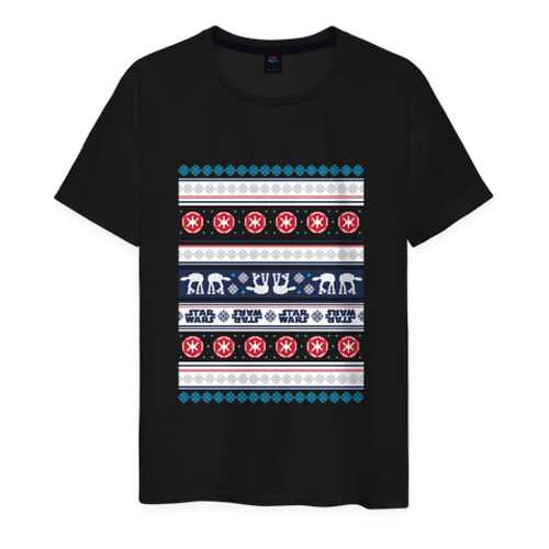 Футболка мужская ВсеМайки 1874979 черная XL в Wildberries