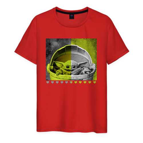 Футболка мужская ВсеМайки 2147267 красная XL в Wildberries