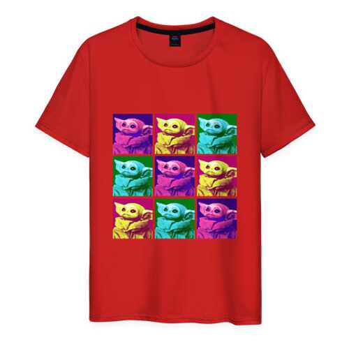 Футболка мужская ВсеМайки 2147271 красная XL в Wildberries