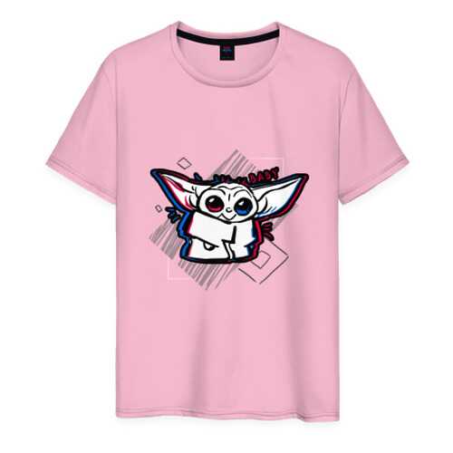 Футболка мужская ВсеМайки 2147273 розовая XXL в Wildberries
