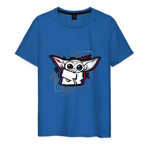 Футболка мужская ВсеМайки 2147273 синяя XS в Wildberries