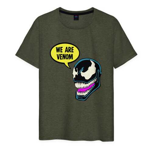 Футболка мужская ВсеМайки 2155003 хаки XXXL в Wildberries