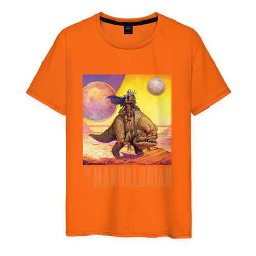 Футболка мужская ВсеМайки 2177863 оранжевая XXXL в Wildberries