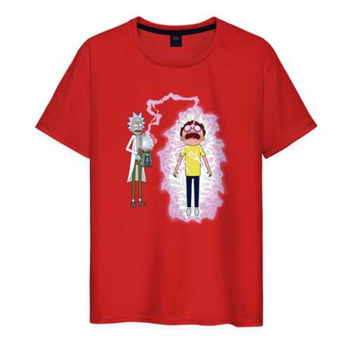 Футболка мужская ВсеМайки 2460797 красная XL в Wildberries