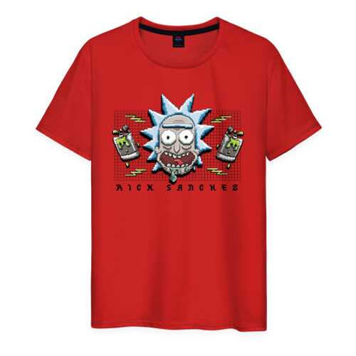 Футболка мужская ВсеМайки 2560407 красная XXL в Wildberries