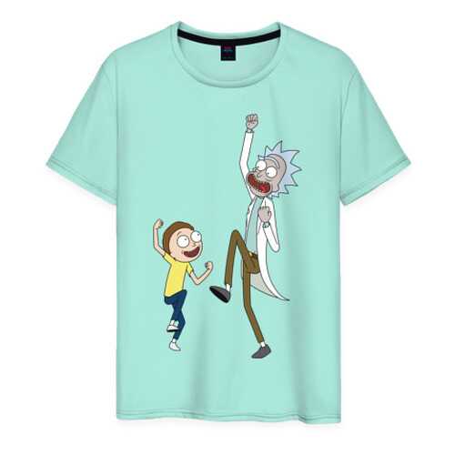 Футболка мужская ВсеМайки 2604943 зеленая XL в Wildberries