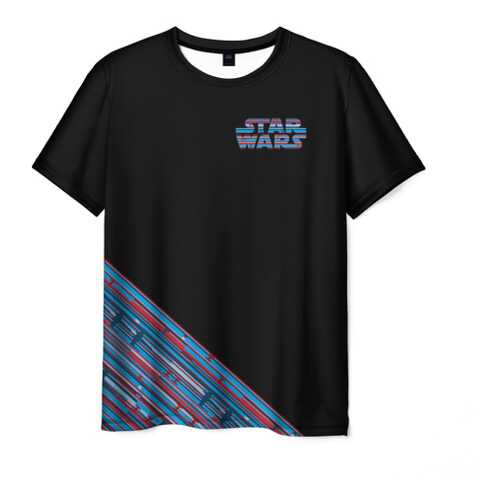 Футболка мужская ВсеМайки Star Wars разноцветная 4XL в Wildberries