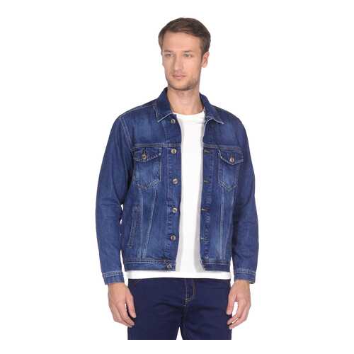 Джинсовая куртка мужская Dairos GD50600023 синяя M в Wildberries