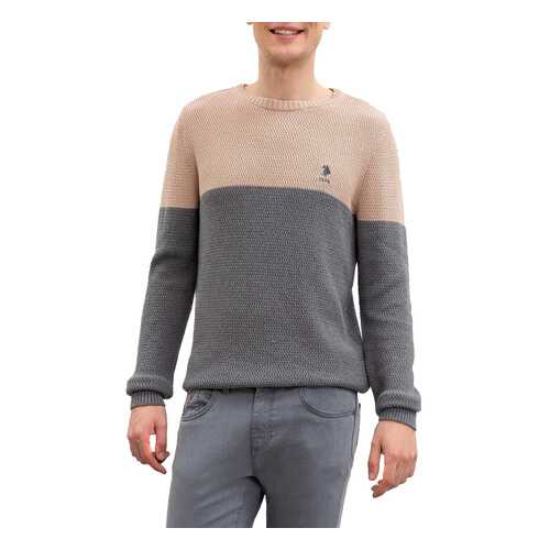 Джемпер мужской U.S. POLO Assn. G081SZ0TK0LONGER серый L в Wildberries