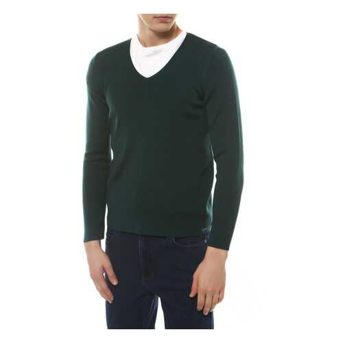 Пуловер мужской Saint James 9012 зеленый 40 FR в Wildberries