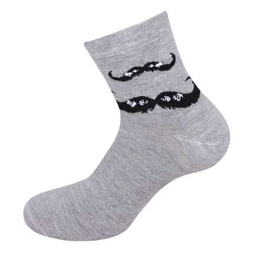 Носки мужские LUI 03_Усы серые Unica (40-45) в Wildberries