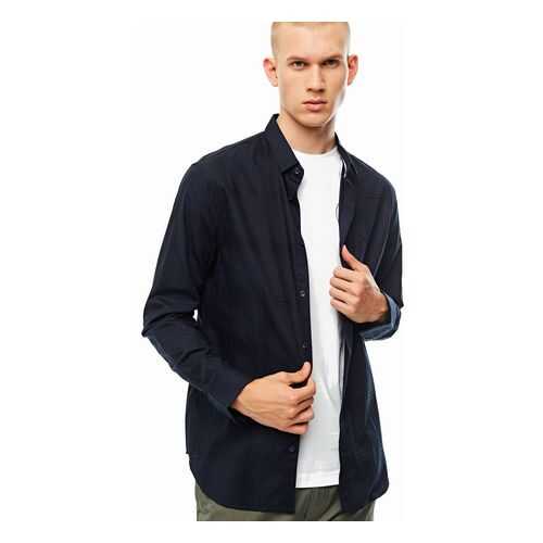 Рубашка мужская Armani Exchange 3HZC45 ZNEFZ 1510 синяя XXL в Wildberries