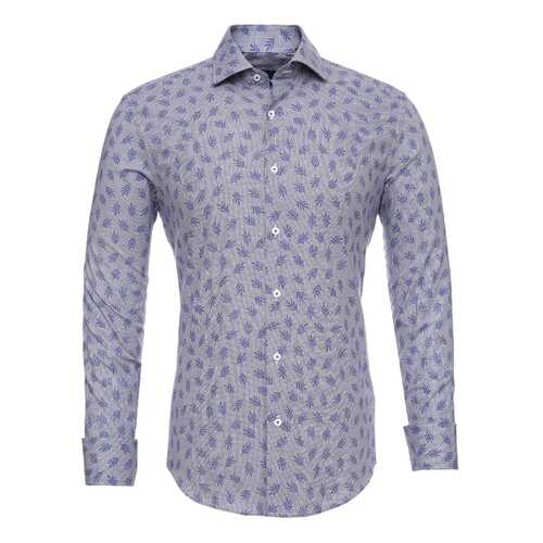 Рубашка мужская BAWER RZ2412070-04 голубая M в Wildberries
