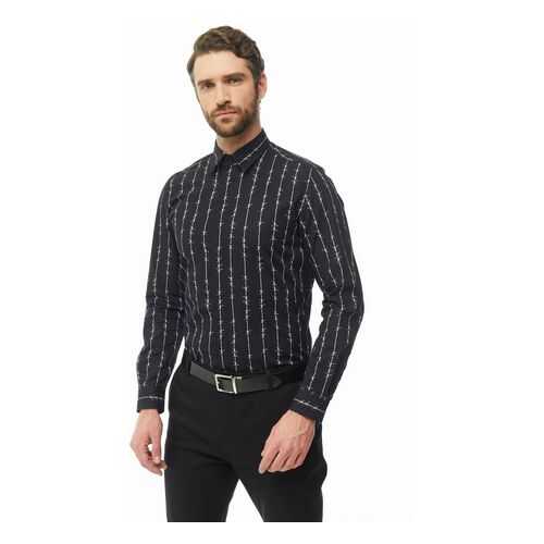 Рубашка мужская Diesel 00S3L9 0LAWM 9XXA черная M в Wildberries