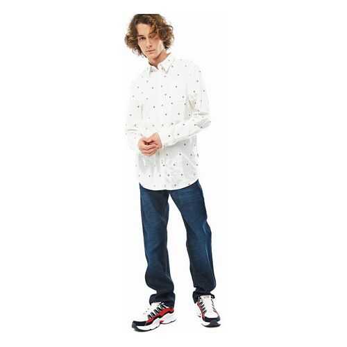 Рубашка мужская Guess M01H20-WCJO0-FCC0 белая XXL в Wildberries