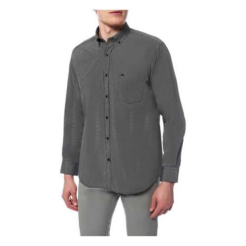 Рубашка мужская KarFlorens 7521-04 черная L в Wildberries