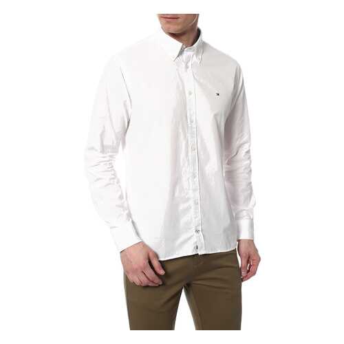 Рубашка мужская TOMMY HILFIGER .0857820086100 белая L в Wildberries