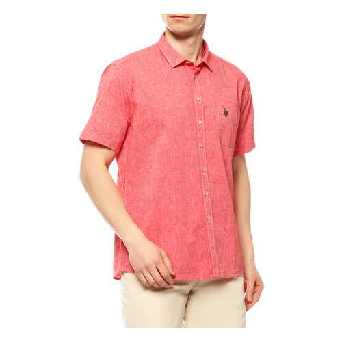Рубашка мужская U.S. POLO ASSN. G081SZ0040ELFY18Y красная S в Wildberries