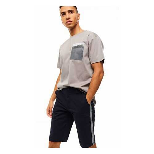 Шорты мужские URBAN TIGER 12.024049 синие S в Wildberries