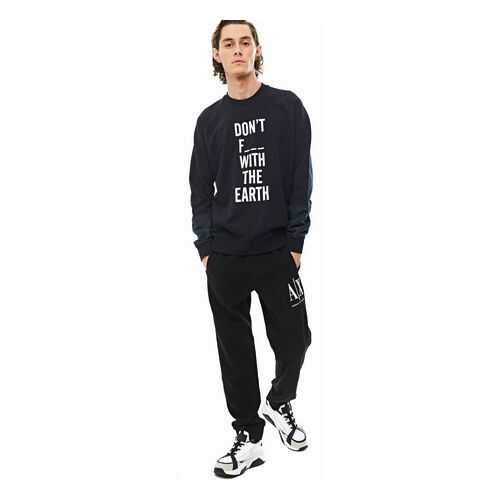Свитшот мужской Armani Exchange 3HZMGL ZJ6BZ синий XL в Wildberries