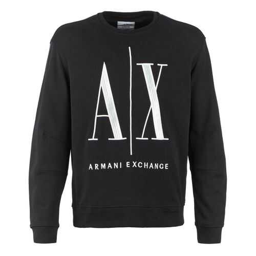 Свитшот мужской Armani Exchange 8NZMPA ZJ1ZZ черный S в Wildberries