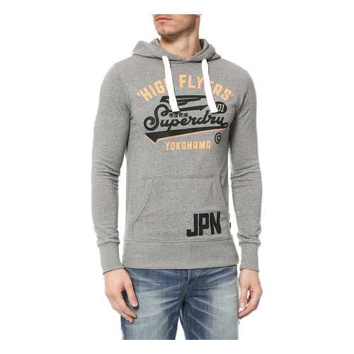 Толстовка мужская Superdry серая 2XL в Wildberries