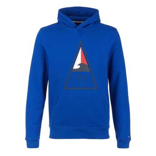 Толстовка мужская Tommy Hilfiger MW0MW13472 синяя XXL в Wildberries