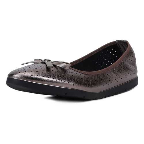 Балетки женские Alessio Nesca ZS19S-45 серебристые 41 RU в Wildberries