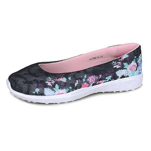 Балетки женские G19 sport non stop K1756-12 черные 41 RU в Wildberries