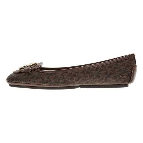 Балетки женские Michael Kors 40R9LIFP3B коричневые 8 US в Wildberries