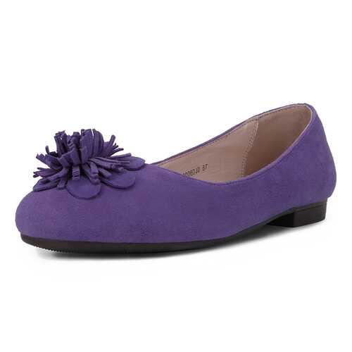 Балетки женские Pierre Cardin K0346PM-1C фиолетовые 36 RU в Wildberries