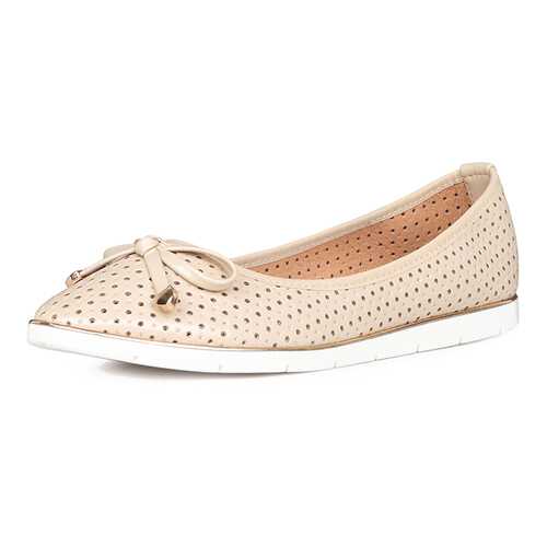 Балетки женские T.Taccardi ZS17S-29KK2 бежевые 41 RU в Wildberries