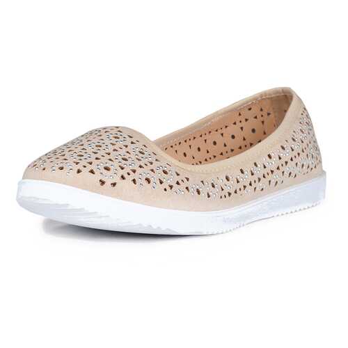 Балетки женские T.Taccardi ZS188-1K бежевые 37 RU в Wildberries