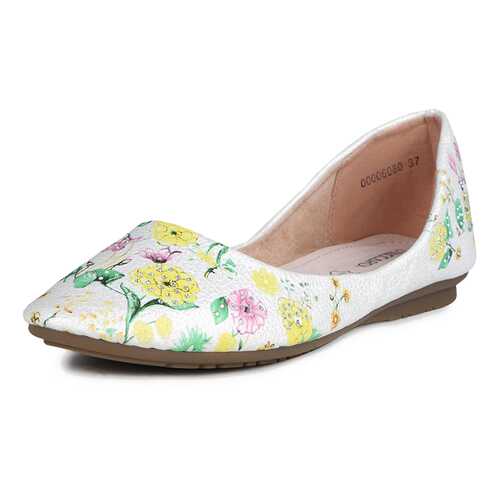 Балетки женские T.Taccardi ZS189-7K серебристые 41 RU в Wildberries